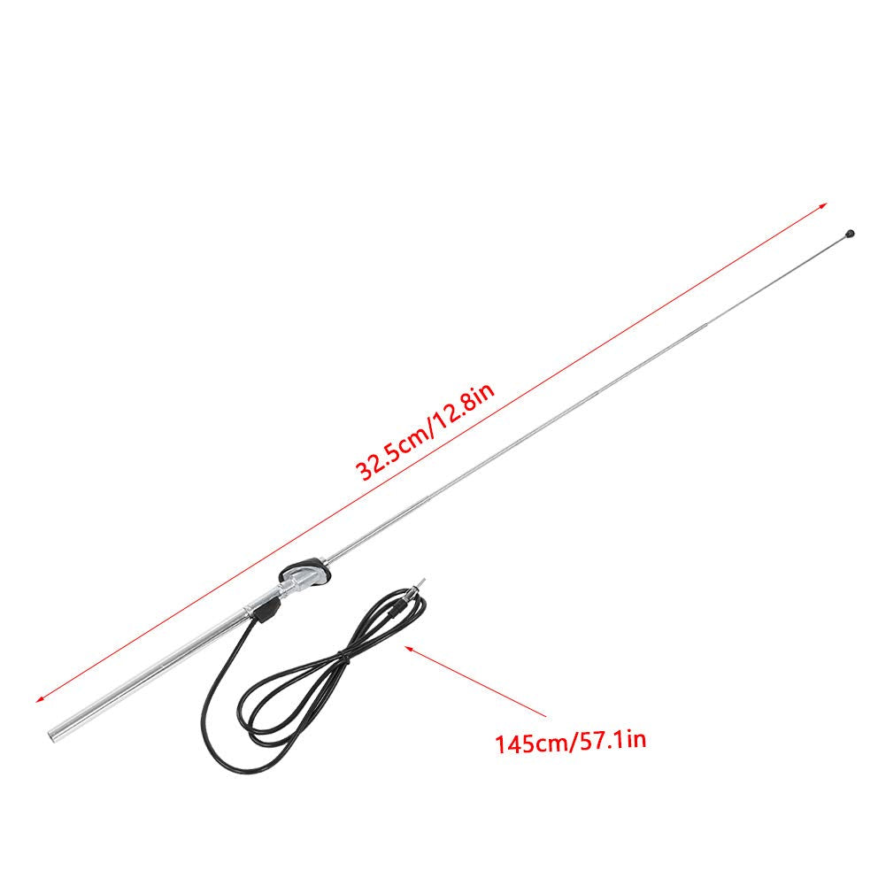 Car Aerial Universal Replacement,Keenso Aluminum Car Antenna for 1989-1997 Antenna