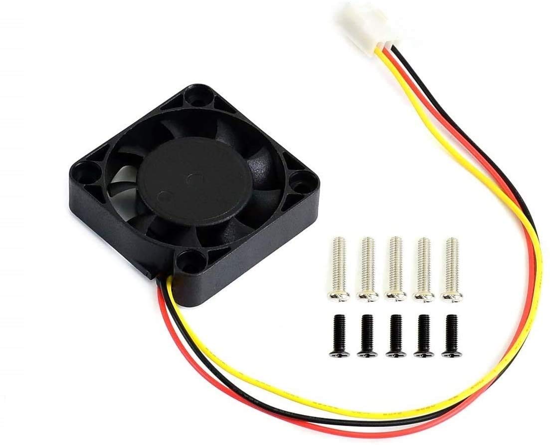Dedicated DC 5V Cooling Fan Compatible with NVIDIA Jetson Nano Developer Kit and B01 Version 3PIN Reverse-Proof Connector 40mm×40mm×10mm Fan