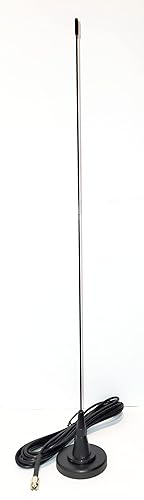 Scanner Radio Mini Magnet Mount Mobile Scanner Antenna - w/SMA Connector