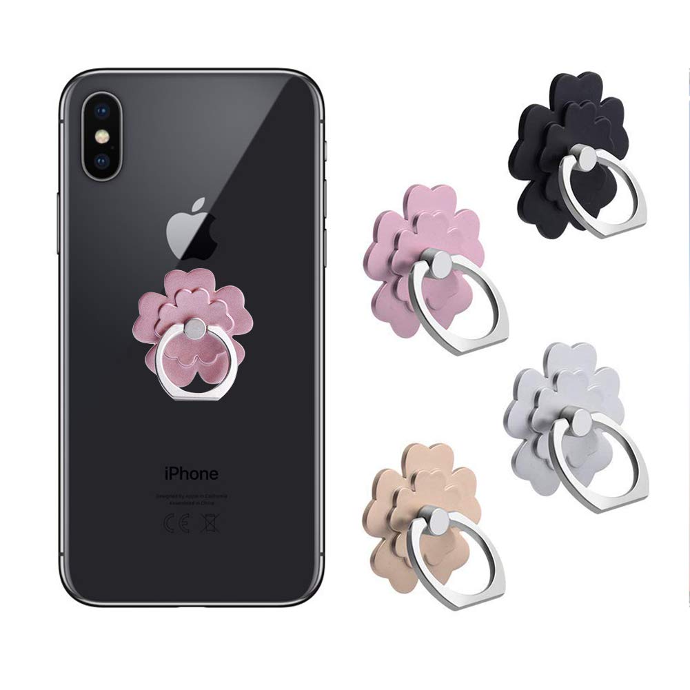 SKYii Cell Phone Ring Stand Finger Ring Holder 360 Rotation Phone Holder Ring Grip Compatible with Apple iPhone Samsung and Other Smart Phones or