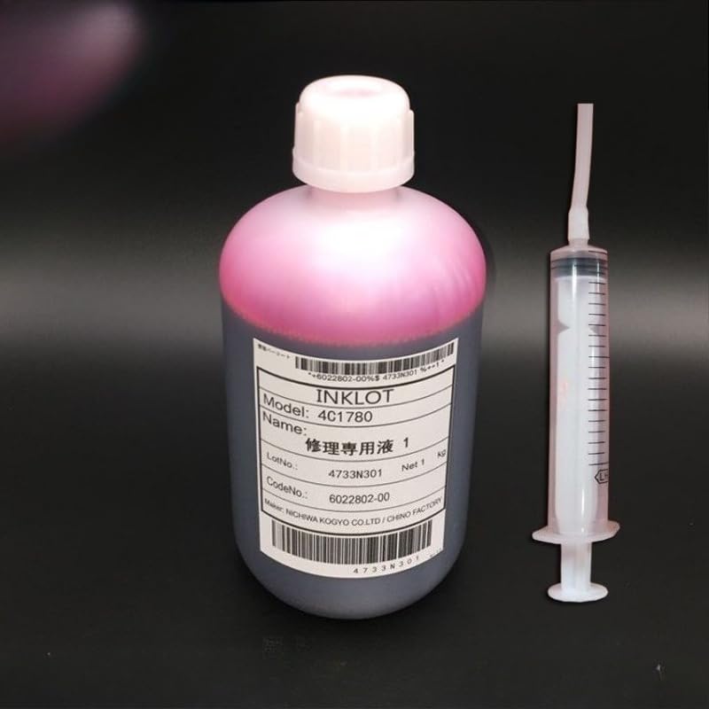 WJTZXY 100ML 4C1780 Print Head Repair Liquid for L1800 XP600 I1600 I3200 4720 5113 TX800 1390 DX5 DX6 DX7 Print Head Repair Fluid