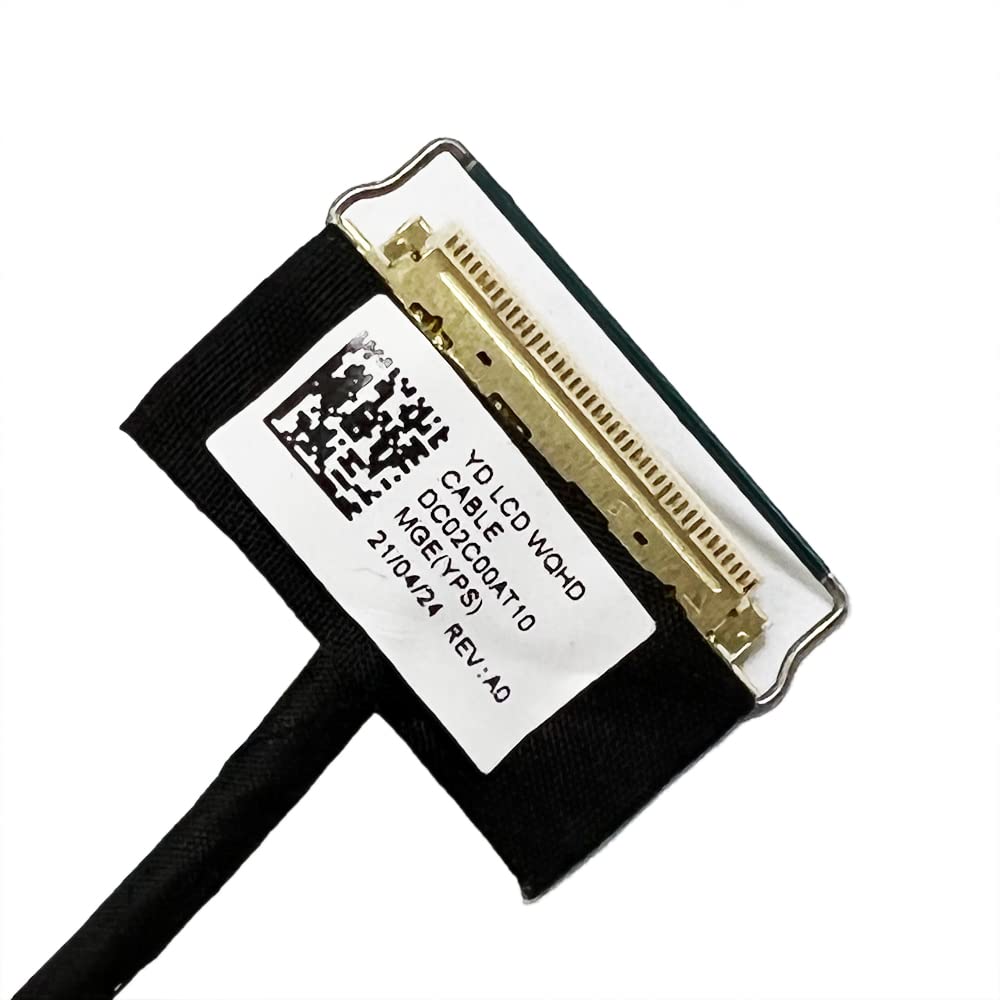 WQHD LCD EDP Video Screen Cable 40Pin Replacement for Lenovo Thinkpad X1 Carbon 6th Gen 20KG 20KH/Thinkpad X1 Carbon 5th 20HQ 20K3 20K4 20HR 01YR429