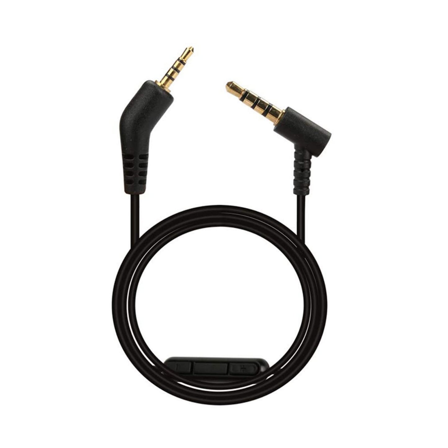 Sqrmekoko QC3 Replacement Inline Remote Microphone Extension Audio Cable Cord for Bose QuietComfort 3 QC 3 Headphones