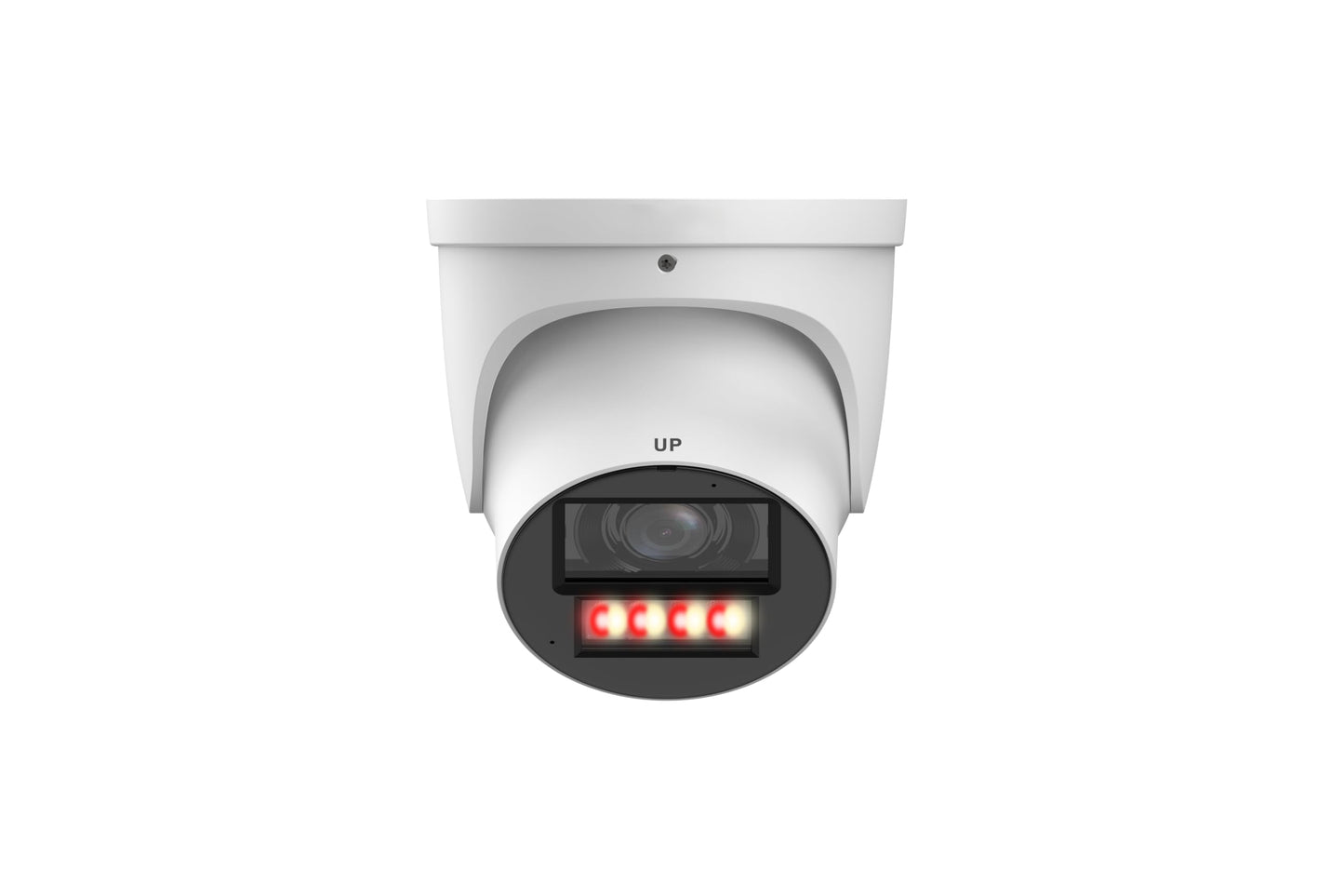 EmpireTech Smart Dual Light 8MP 1/1.8" CMOS Vari-Focal Wired Turret IP POE Camera,Built-in IR and Warm Light,Support Two-Way Talk,IVS,Face