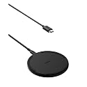 Belkin Wireless Charging Pad 15W - Qi Charger - Wireless Charger iPhone 17, Charging Station for Apple iPhone 16/15/14 Series, AirPods, Samsung Galaxy