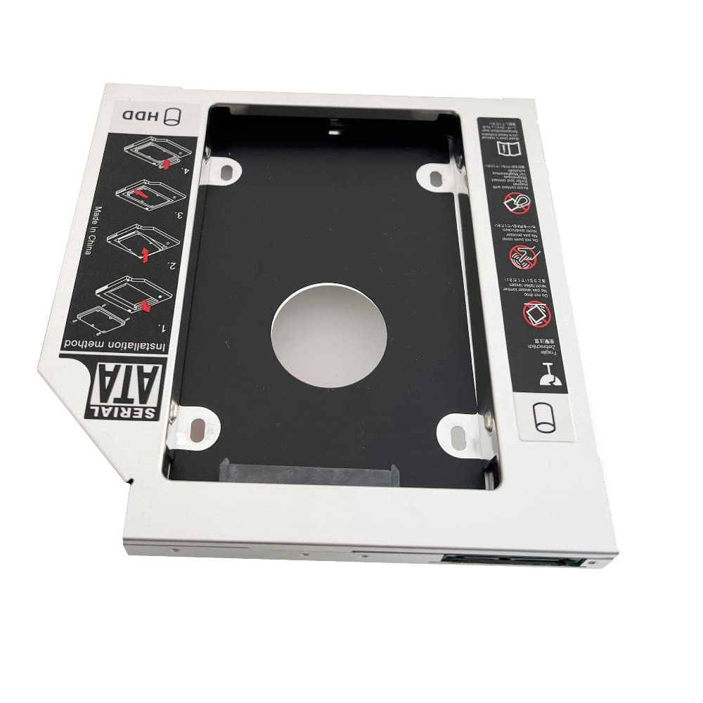 DY-tech 2nd Hard Disk Drive HDD SSD Caddy Adaptor for HP ProBook 4440s 4441s 4445s 4446s