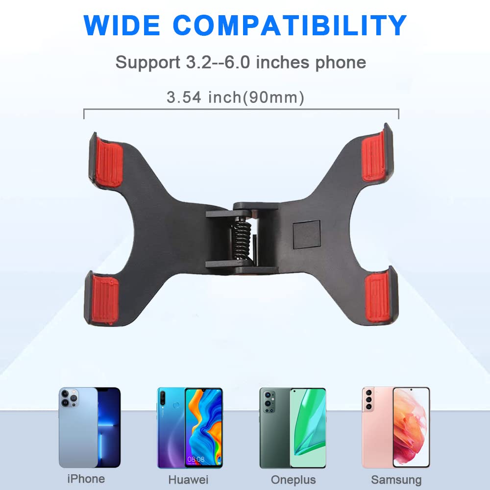 YZtree Phone Holders for Your Car: Windshield Phone Mount with Long Arm, 360° Rotation Strong Suction Cell Phone Car Mount, Anti-Shake Stabilizer
