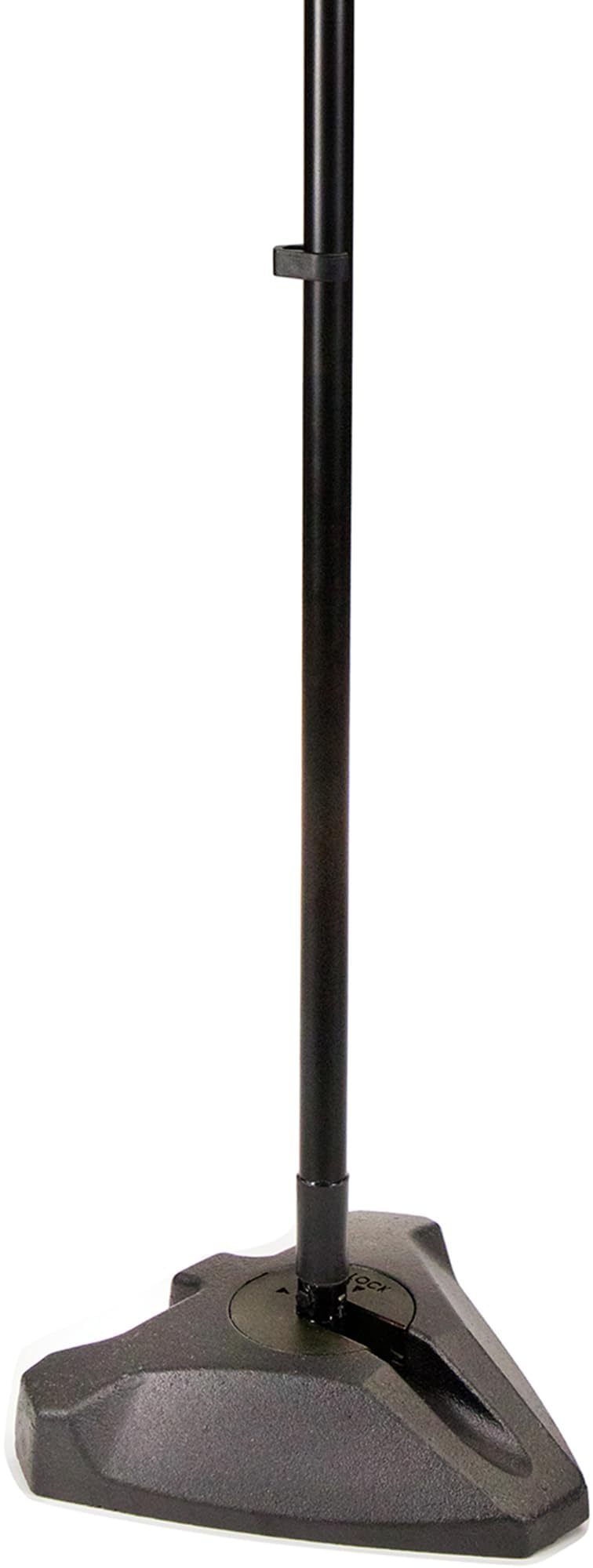 Hamilton KB800M Professional Foldable Microphone Stand, Adjustable Height up to 68.5 Inches w/Ergonomic Clutch - Bundle w/Cable