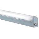 Jesco Lighting SP4-12SW/64-W Sleek Plus Classic Non-Grounded 12-Watt T4 Light Fixture, 6400K Color, White Finish, with Switch