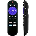 Replacement for Insignia ROKU TV Remote w/Volume Control & TV Power Button for All Insignia Roku TV NO Pairing NOT for Roku Player (Box) NOT for Roku