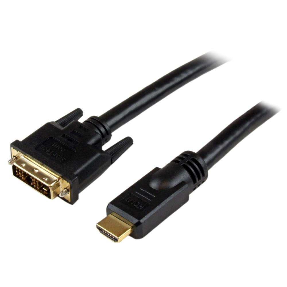 StarTech 30ft HDMI to DVI-D Cable, Male to Male (HDMIDVIMM30)