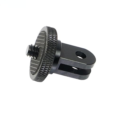 Mini Tripod Mount Adaptor Aluminum Alloy CNC 1/4 Screw Head Adapter for GoPro Hero 8 7 6 5 for DJI Sony EKEN Camera Accessories