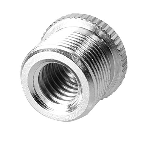 Foto&Tech Metal Adapter 5/8-Inch Male to 3/8-Inch Female Mic Screw for Mic Microphone Stand (x1)