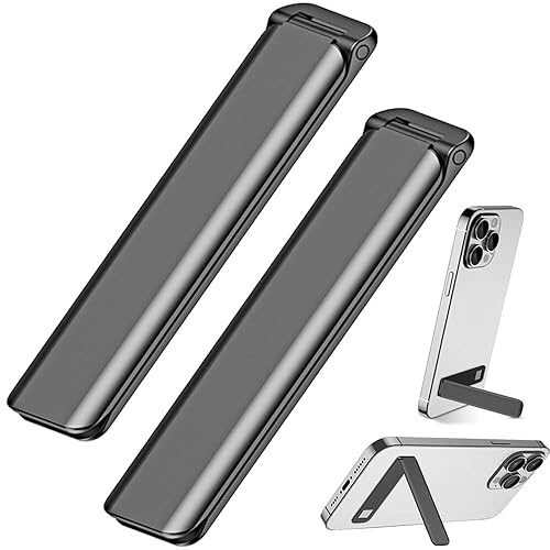 Kinizuxi Cell Phone Kickstand 2Packs, Vertical and Horizontal Aluminum Phone Stand for Desk,Adjustable Phone Holder Stand for Desk Compatible