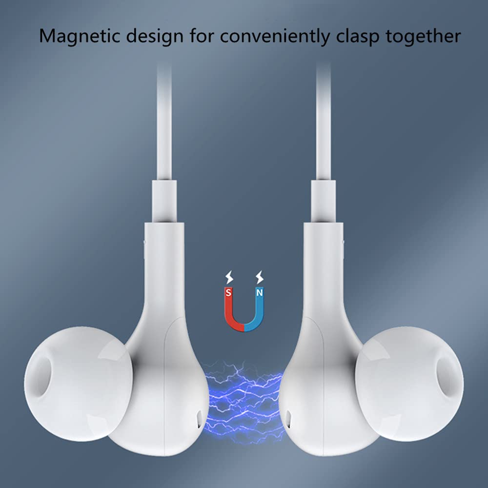 eMorevalue 538EM Wired In Ear Earbuds Noise Cancelling Headphones with 3.5mm Jack - A-White