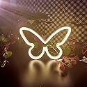 Butterfly Neon Signs Butterfly Decor Neon Lights USB or Battery Powered Indoor Wall Table LED Night Lights for Kids Girls Home Bedroom Room Party