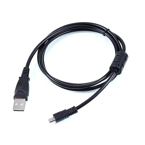 2-in-I USB PC Battery Power Charger Camera Data Cable Cord UC-E16 Replacement for Nikon Coolpix S02 Camera