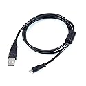 Camera USB Cable, Repalcement UC-E6 USB PC Battery Power Charger Camera Data Cable Cord for Nikon Coolpix S8100 Camera, 2-in-1 Feature, 5 Ft Extra