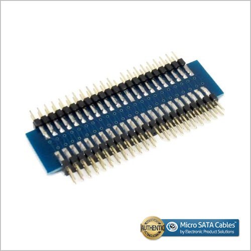 Micro SATA Cables 44-Pin Male to 44-Pin Male IDE Adapter