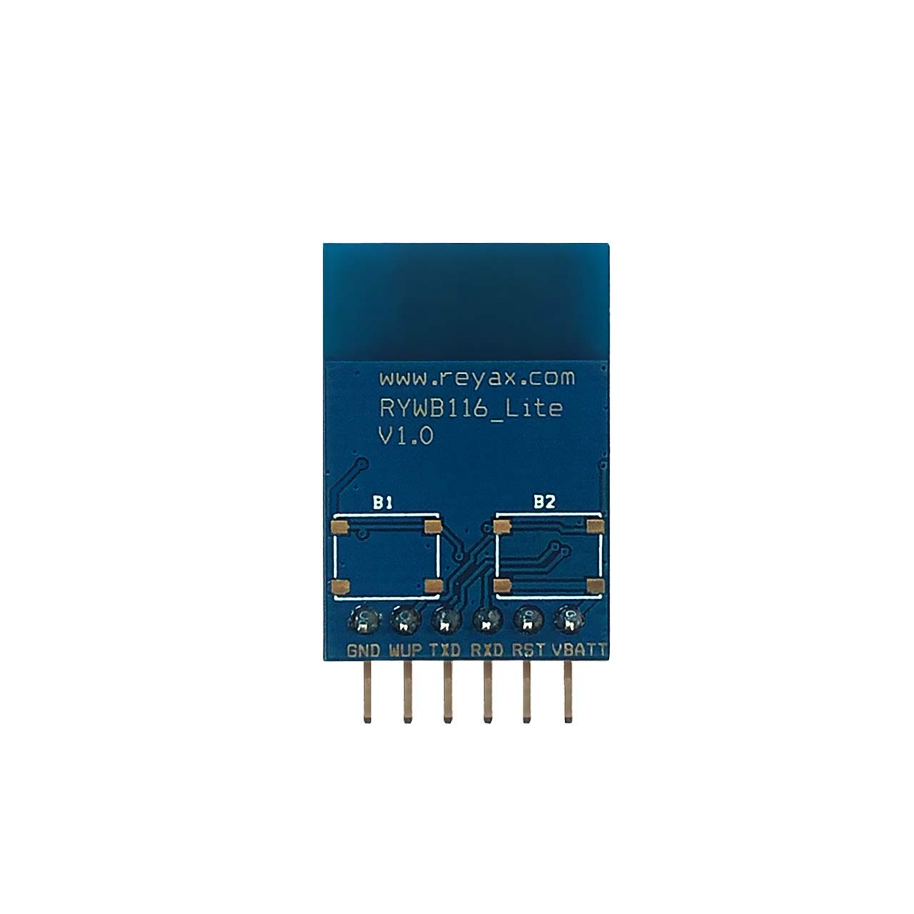 REYAX RYWB116_Lite The World's Lowest Power Consumption. UART Interface 802.11 b/g/n 2.4GHz Wi-Fi Bluetooth 5.0 2.1 Classic BR EDR Module FCC NCC
