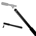 iOgrapher Microphone Boom Pole - Handheld Boom Pole Holder & Adjustable Microphone Mount - Compact & Extendable Pole Mount with Maximum Reach 1.5m