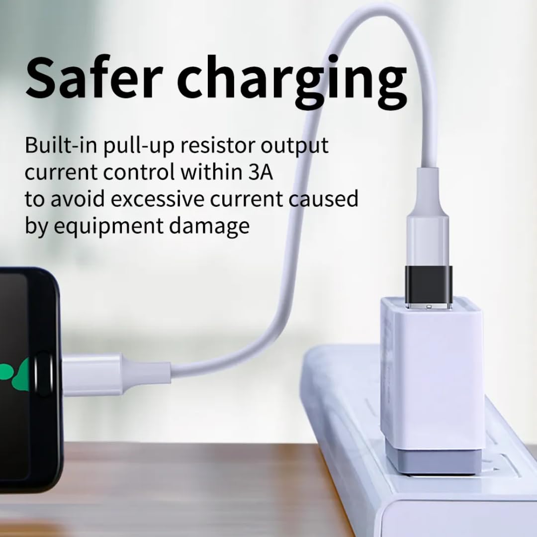 Suonomax USB A Male to USB C Female Adapter for iPhone 16 Charger Type C Converter for Apple Watch Ultra iWatch 7 8 9 10,iPhone 15 14 13 Plus Pro…