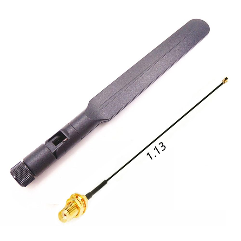 9dBi Outdoor 4G LTE Antenna SMA Male Omnidirectional Cellular Trail Game Camera Antenna with 15cm ipx RF 1.13 Extension Cable
