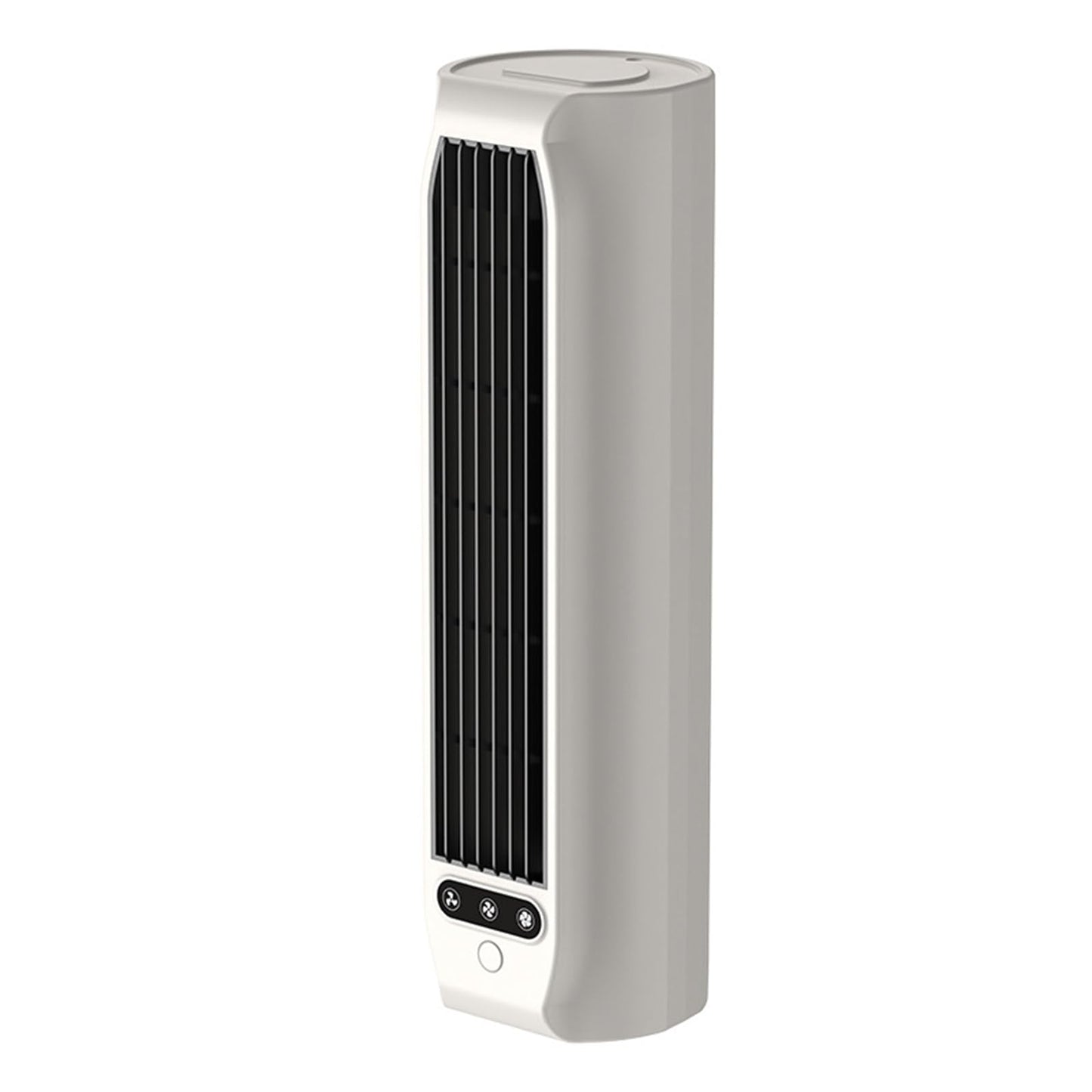 Seklirax Quiet Bladeless Air Circulator Fan, USB Rechargeable Drill Free Wall Mount Cooler, 3 Speed LED Touch Screen Electric Fan for Bedroom Dorm
