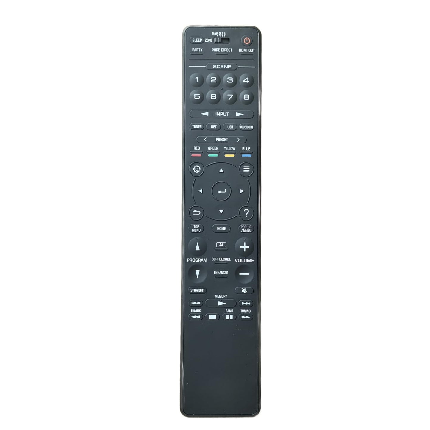Kaedent Replacement Remote Control for Yamaha Home Theater RX-V2085 RX-V3085 RX-A8A RXA8A RX-A6A RXA6A RX-A2080 RX-A3080 AV Receiver