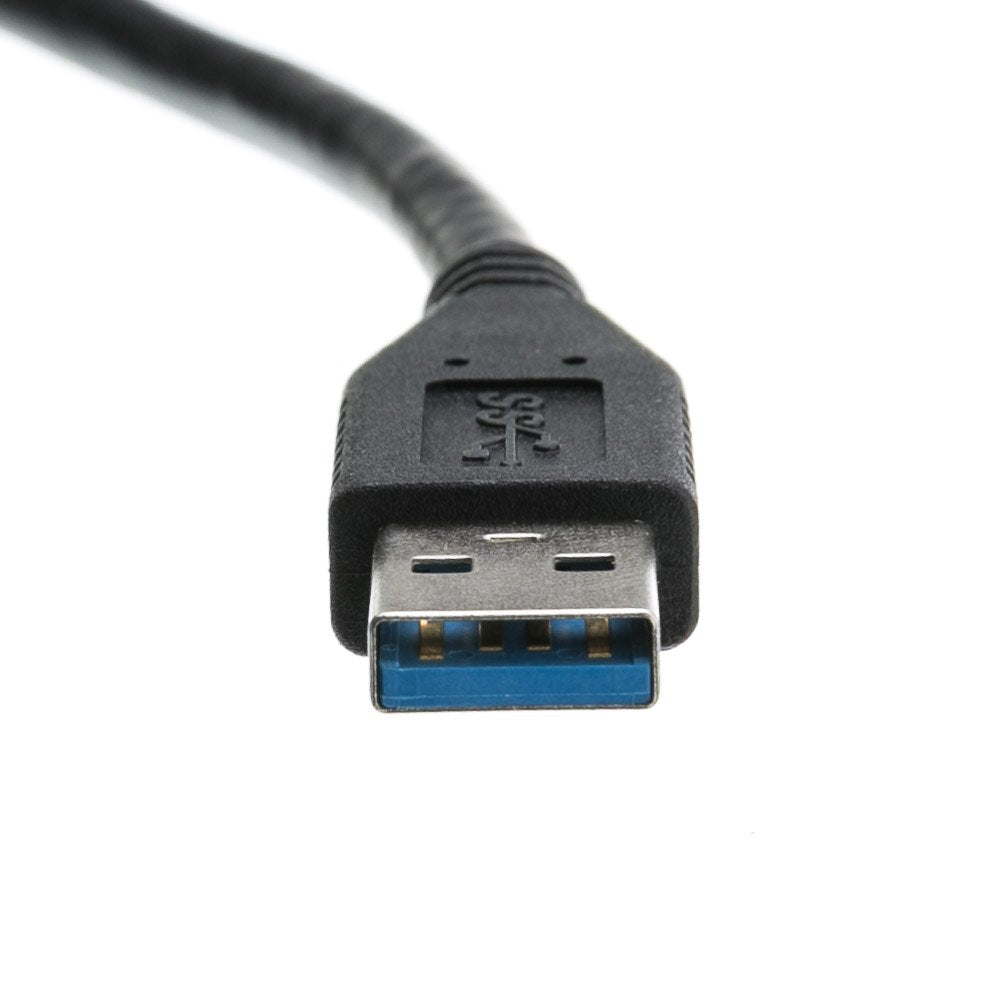 CableWholesale 6 feet USB 3.0 Extension Cable, Black, Type A Male/Type A Female Plug, A Male to A Female Super Speed USB Extension Cable, USB