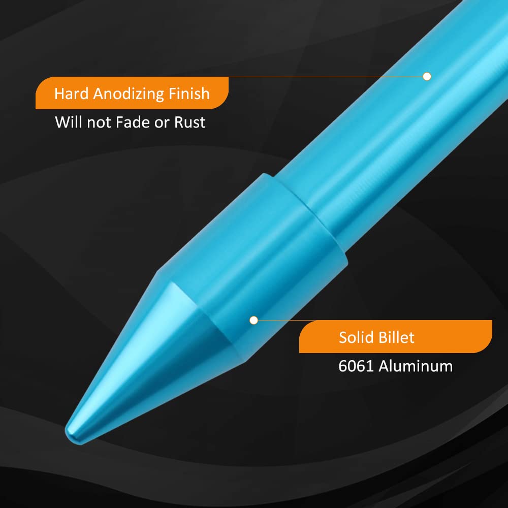 Radio Antenna, Replacement Car Antenna Aluminum Antenna Compatible with 6th Gen Ford Bronco 2021 2022 2023 (Blue)