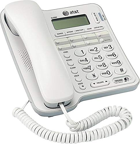 AT&T CL2909 Corded Speakerphone with Caller ID/Call Waiting, White