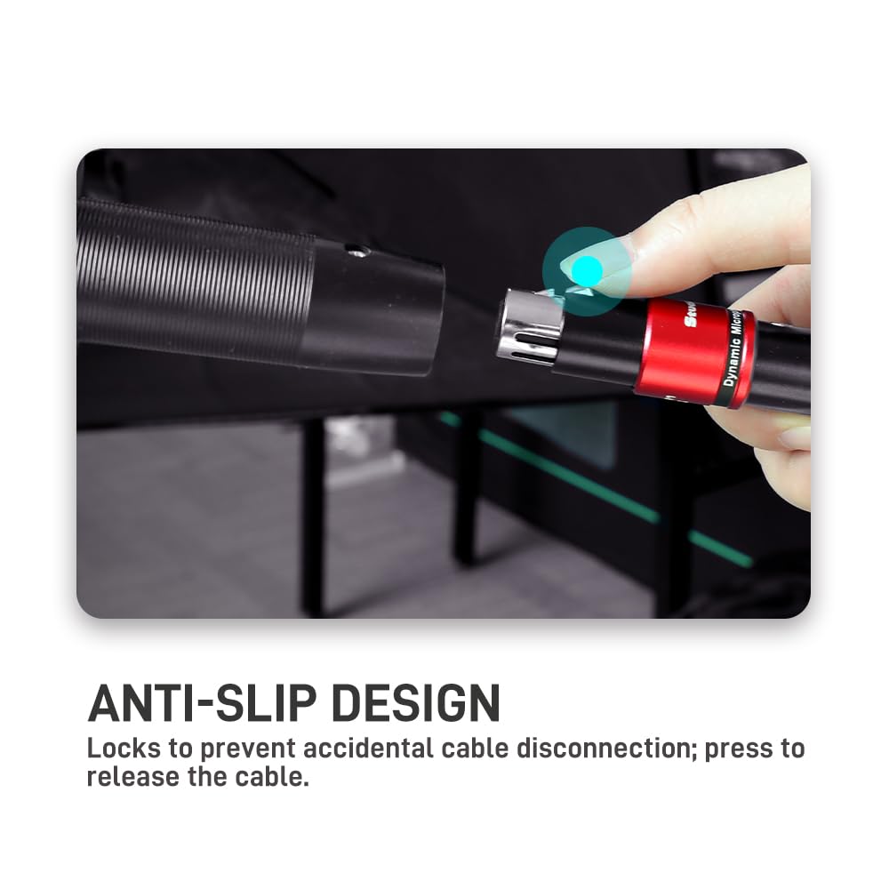 StudioMan DPM1 XLR Dynamic Microphones Preamp, 29dB Gain & Low-Noise Signal Boost, Plug-and-Play Metal Adapter,48V Phantom Power Required?not