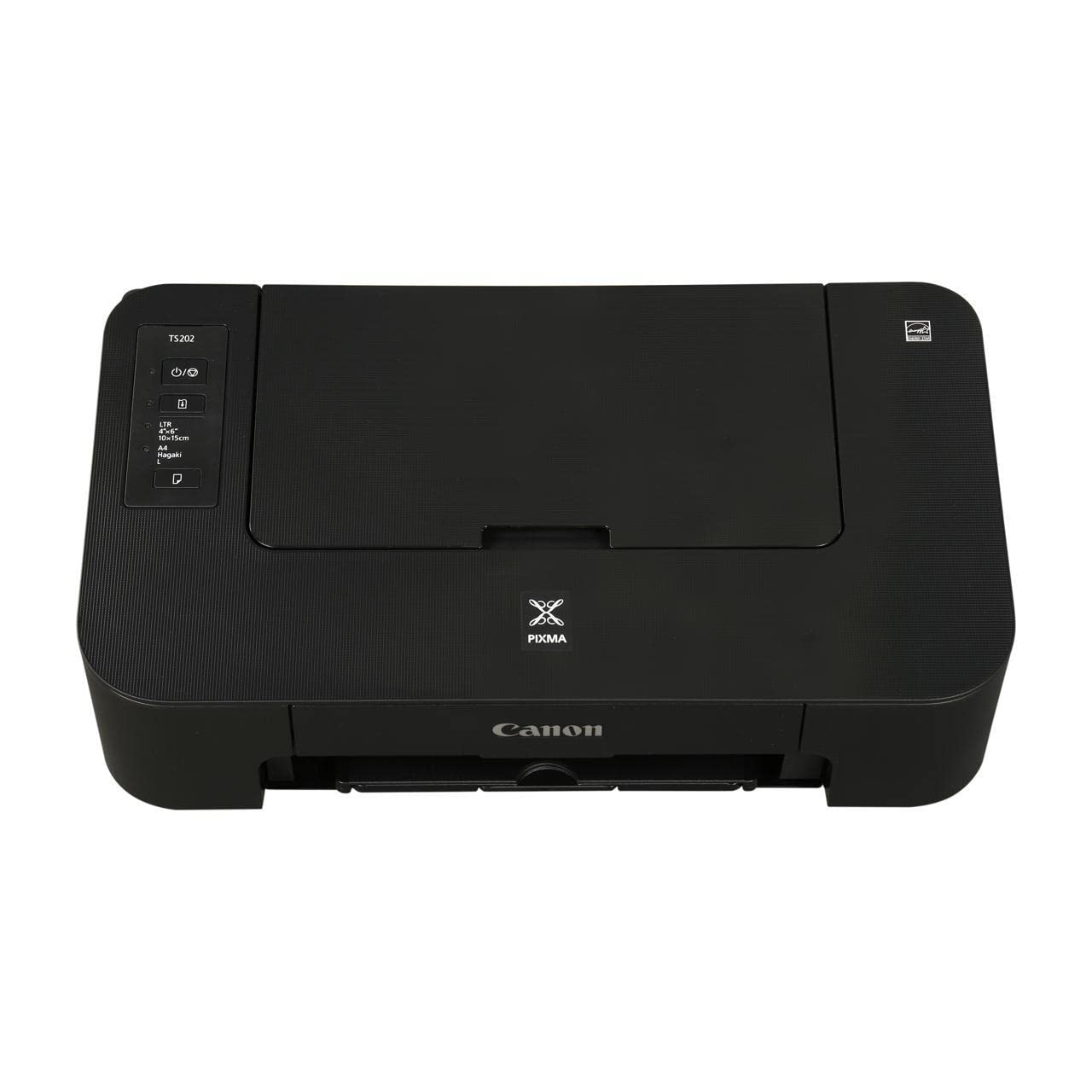 Canon PIXMA TS202 Inkjet Printer for Documents and Photos Up to 4800 x 1200 dpi with Complete Set of Full-Size Ink Cartridges Bundle Including DGE USB