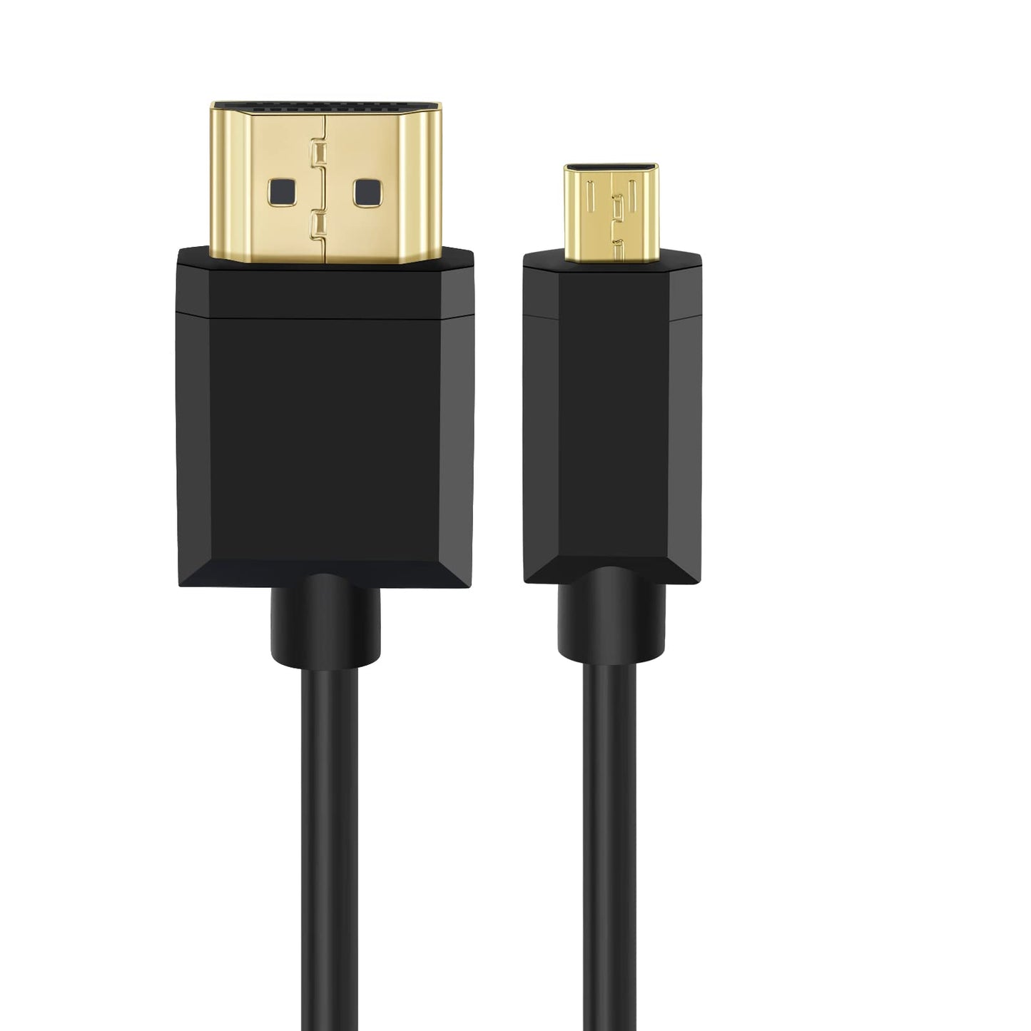 Micro HDMI to HDMI 2.1 8K Cable 3FT, Ultra High Speed 8K@60Hz 4K@120Hz 48Gbps HDMI Cord Compatible with Digital Cameras, Camcorders, Tablets (3)