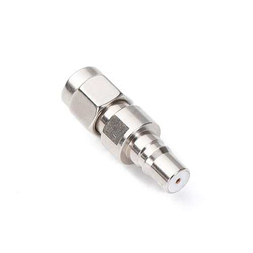 supmory SMA to QMA Adapter SMA Male to QMA Female Adapter Coaxial Connectors 1pcs
