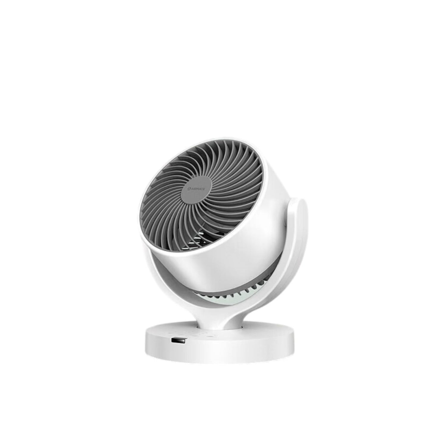 YMIRUN Air Circulator Fan for Home - 3D Oscillating Desk Fan with Remote, Ultra Quiet, 8m Long Range, Energy Efficient Cooling Fan for Bedroom
