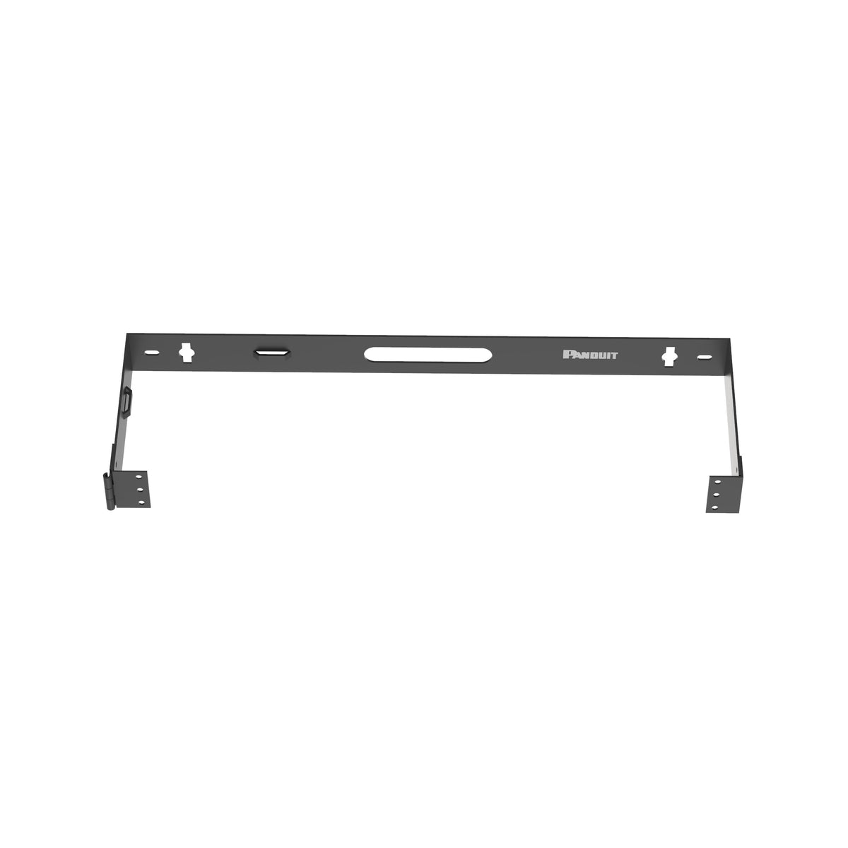 Panduit WBH1 Steel Hinged Wall Bracket, Black