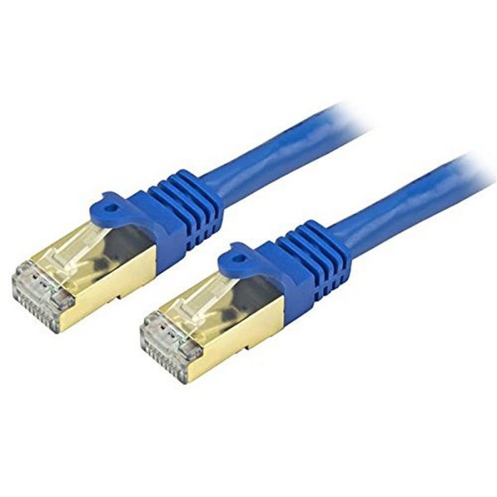 StarTech 15ft Cat6a Snagless Ethernet Cable, Blue (C6ASPAT15BL)