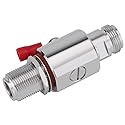 Riotaxy Lightning arrestor N Female to N Female Bulkhead Lightning Surge Protector IP67 with 90 V Gas Tube 50 Ohm DC-3GHz
