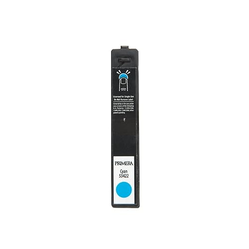 Primera 53422 High Yield Cyan Ink Cartridge for LX900 Color Label Printer
