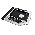2nd HDD SSD Hard Drive Optical Bay Frame Caddy Tray for Lenovo ThinkPad E540 E531 with Bezel Front Cover Mounting Bracket
