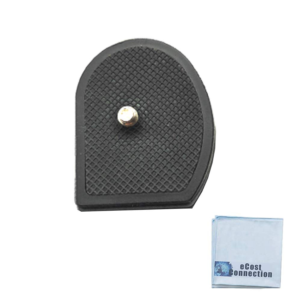 eCostConnection Quick Release Plate Replacement for Acuvar 50" Inch Tripod.+ Microfiber Cloth
