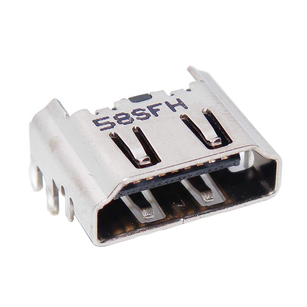 Eieshupug 2PCS Original HDMI Port Socket Interface Connector Replacement for PlayStation 4 PS4 CUH-1001A CUH-1115A