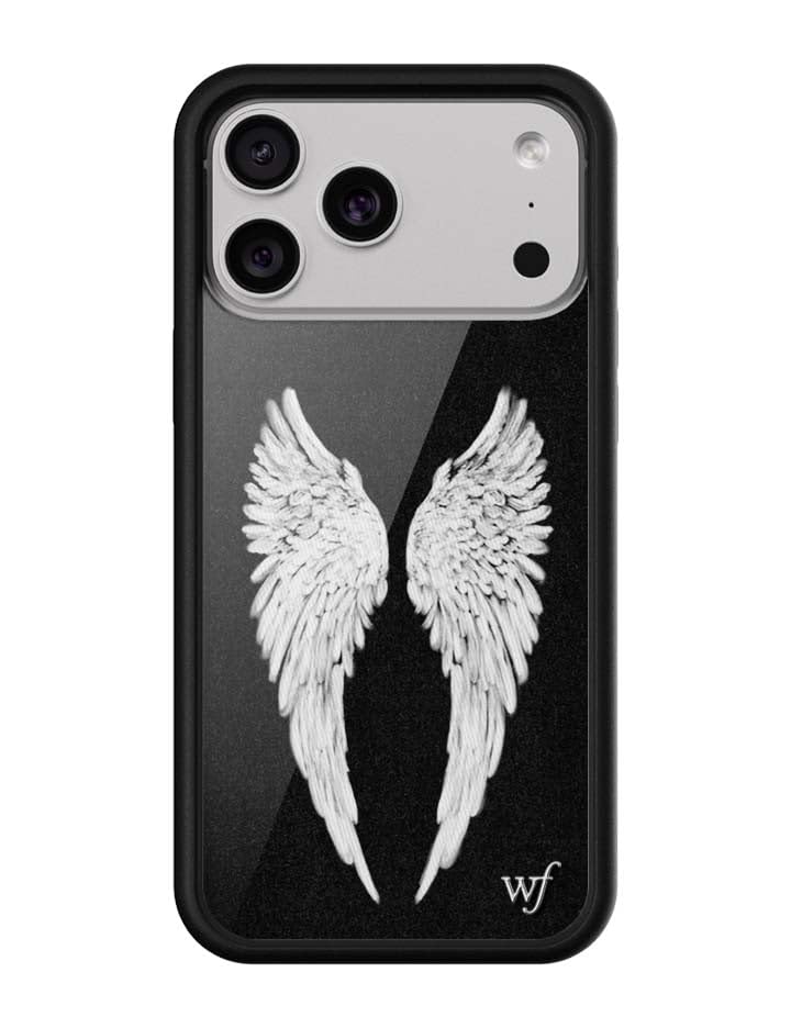 Wildflower Cases - Compatible with iPhone 17 Pro Max | Protective Black Bumper, 6.5ft Drop Test Certified, Women Owned Small Business | Floral, Black
