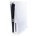 RDFJ Vertical Stand for PS5 Series Console with Built-in Cooling Vents and Non-Slip Feet, Space-Save, Specially Designed(White, for PS5 1000 Ultra HD