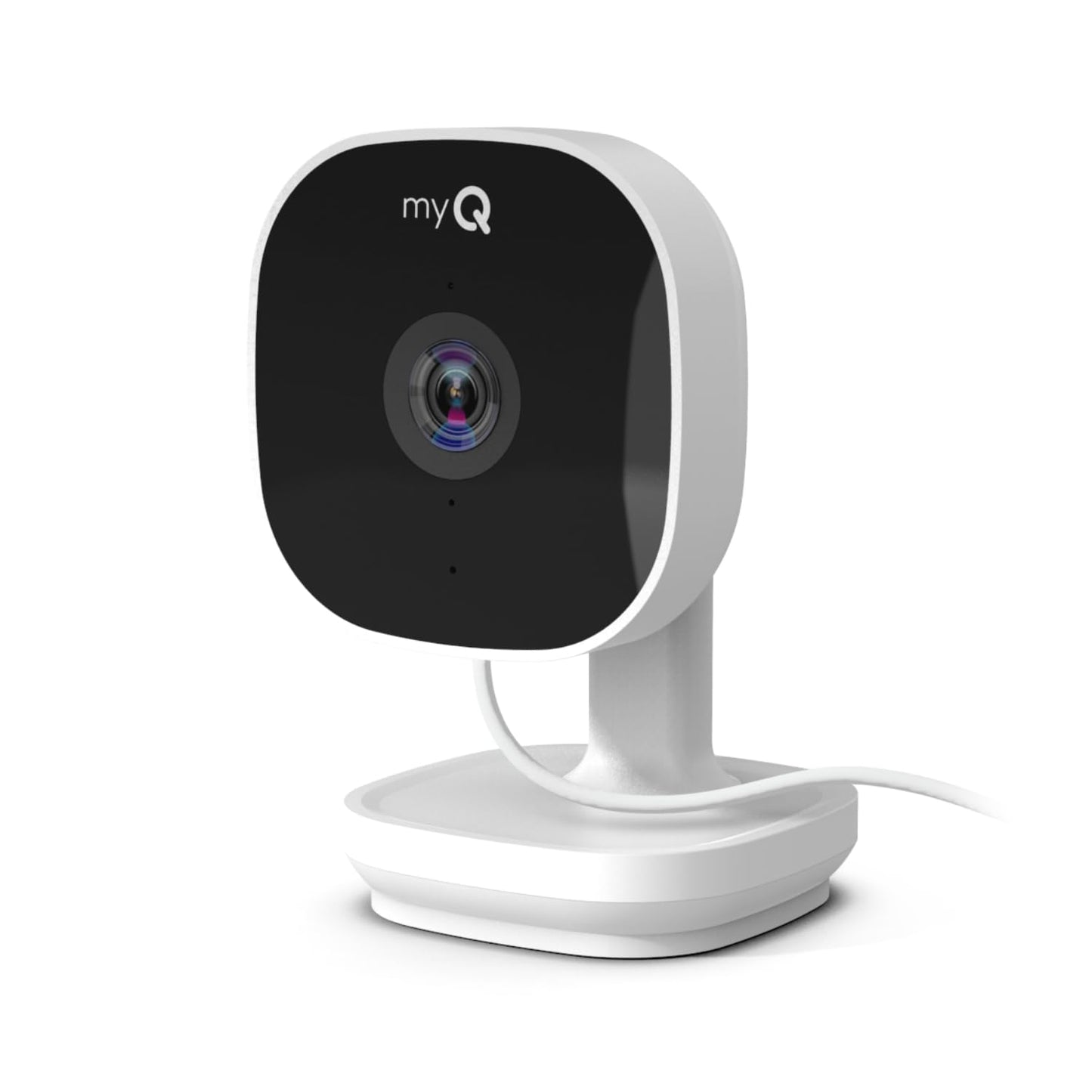 Chamberlain myQ Smart Indoor Security Camera - 1080p HD Video, Night Vision, Motion Detection, Wi-Fi, Two-Way Audio, Smartphone Control