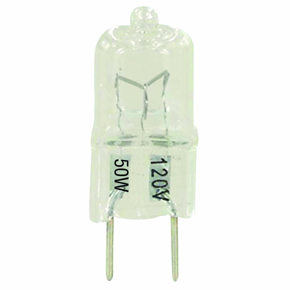 Feit Electric BPQ50/8.6/RP 50-Watt T4 JCD Halogen Bulb with Bi-Pin Base, Clear