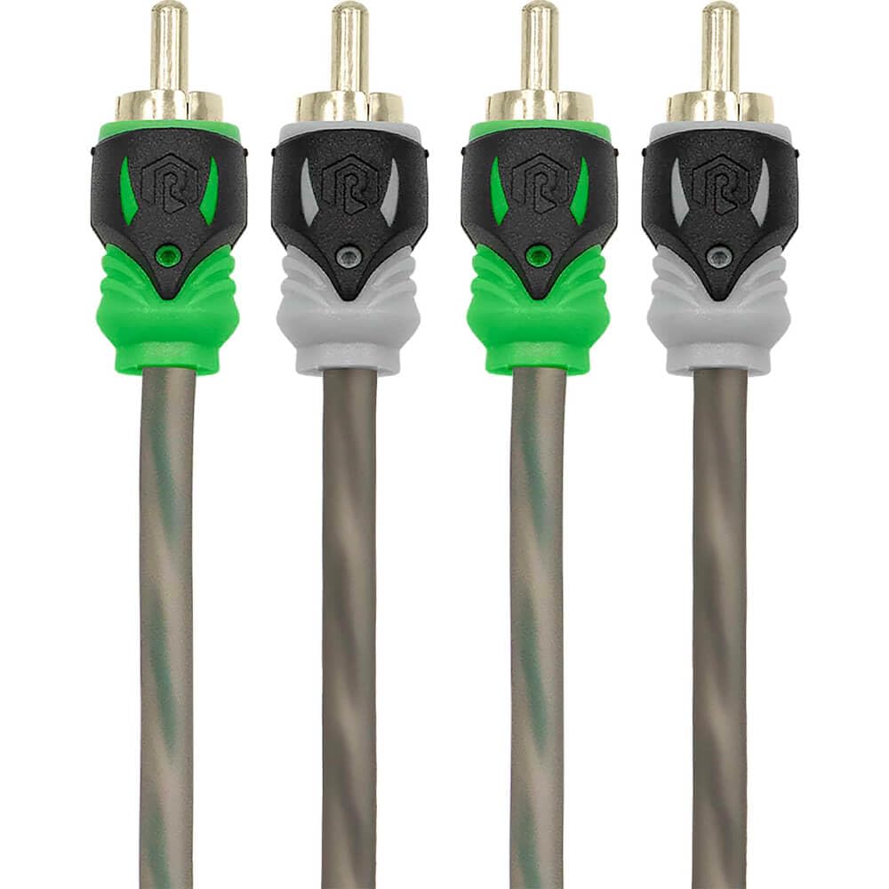 RAPTOR by METRA Electronics PRO Series 10FT 2-Channel Audio RCA Cable