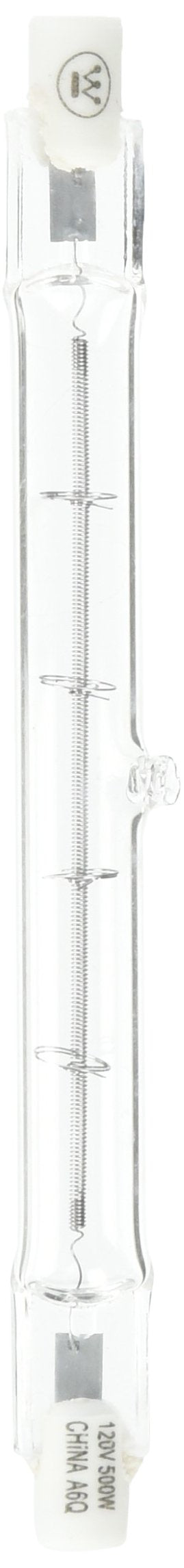 Westinghouse 0447800, 500W T3, RSC Base Clear 1500 Hour 10500 Lumen 120V Halogen Light Bulb